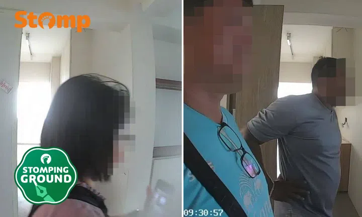 Resident calls out strangers entering BTO under renovation