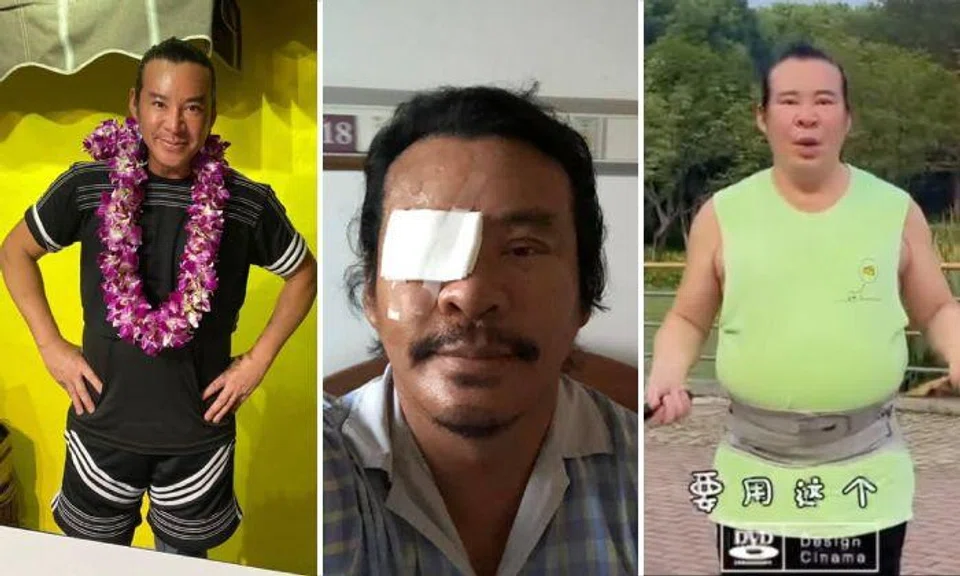 Former radio deejay Dongfang Billy is working hard to regain his trim physique after struggling with health problems in recent years.