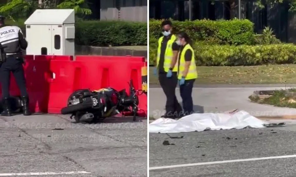 A 33-year-old motorcyclist died after an accident involving a van on July 20.