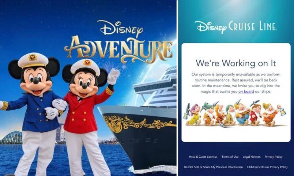 Fans booking Disney Adventure cruise on opening day face difficulties due to overwhelming demand 