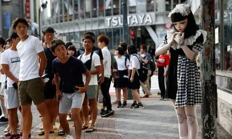 Why you shouldn't freak out if you see this real-life doll on Tokyo streets