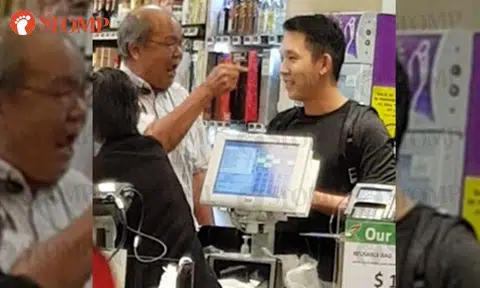 Uncle scolds man at Bugis Junction supermarket: "When I was your age, I was 100x more handsome than you"