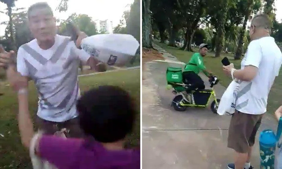 Grab investigating incident of man confronting delivery guy for allegedly speeding on PMD