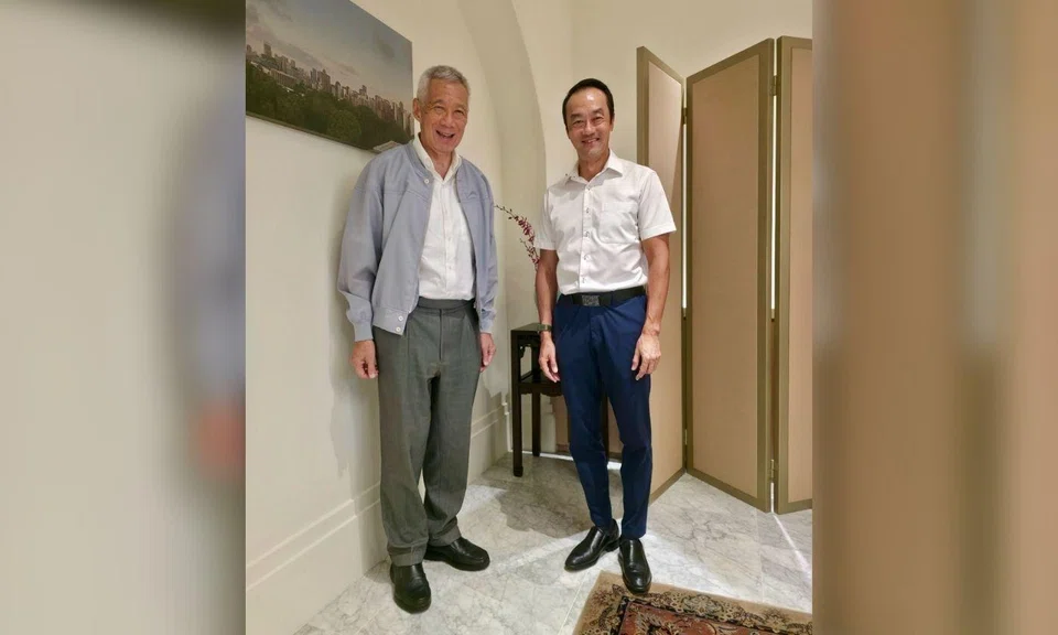 sm lee hsien loong and tampines grc mp koh poh koon istana resignation