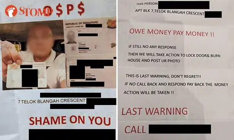 Telok Blangah resident receives threatening letters over neighbour's debt