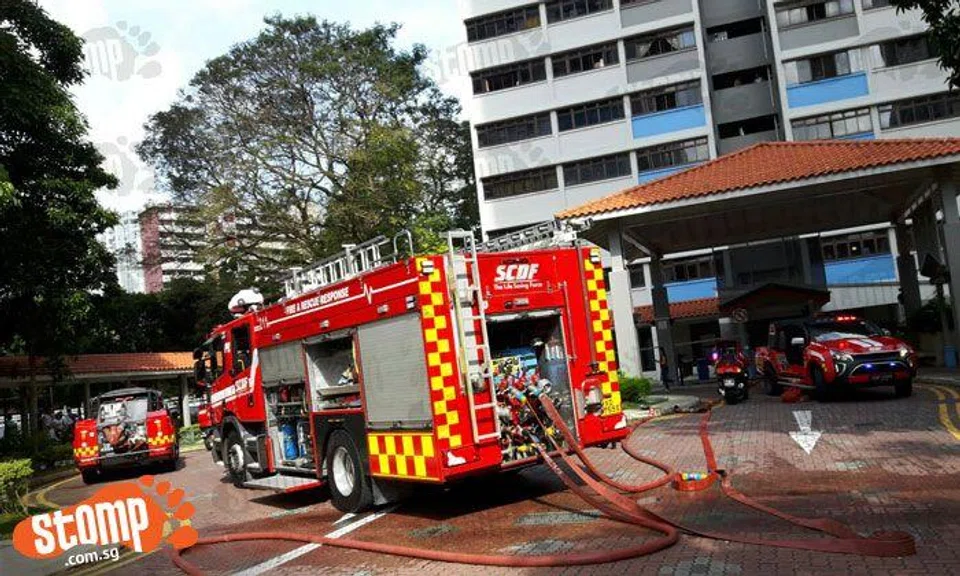 Fire breaks out at Blk 54 Geylang Bahru