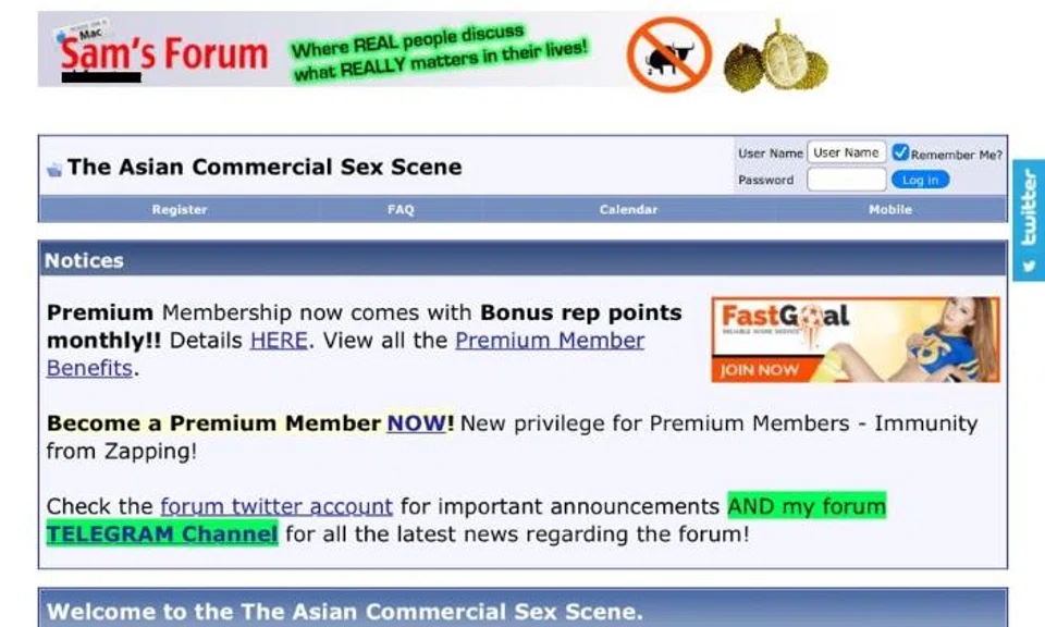 Man who posted ads on Sammyboy's Forum charged for managing brothels and other vice-related offences