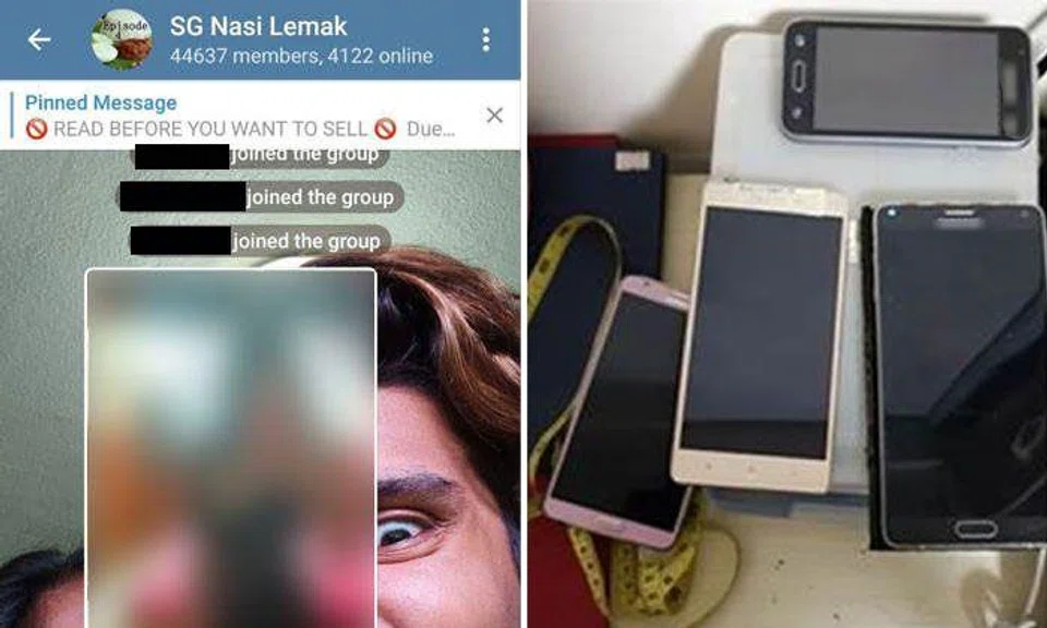 Obscene materials of S’pore girls circulated in SG Nasi Lemak chat group: 4 men arrested