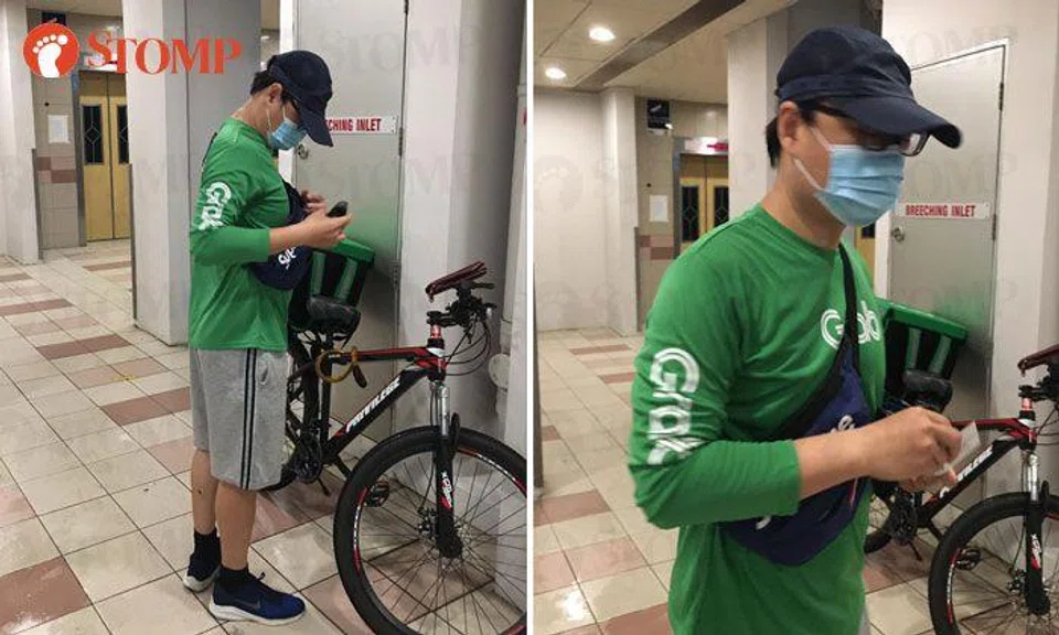 GrabFood rider allegedly knocks into and injures Punggol resident at void deck: Investigations ongoing