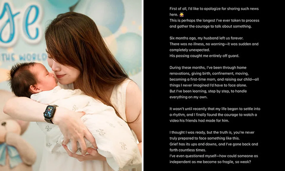 The 40-year-old, who is based in Singapore, shared with fans over social media that her husband died six months ago. PHOTOS: SORAMAYX/INSTAGRAM