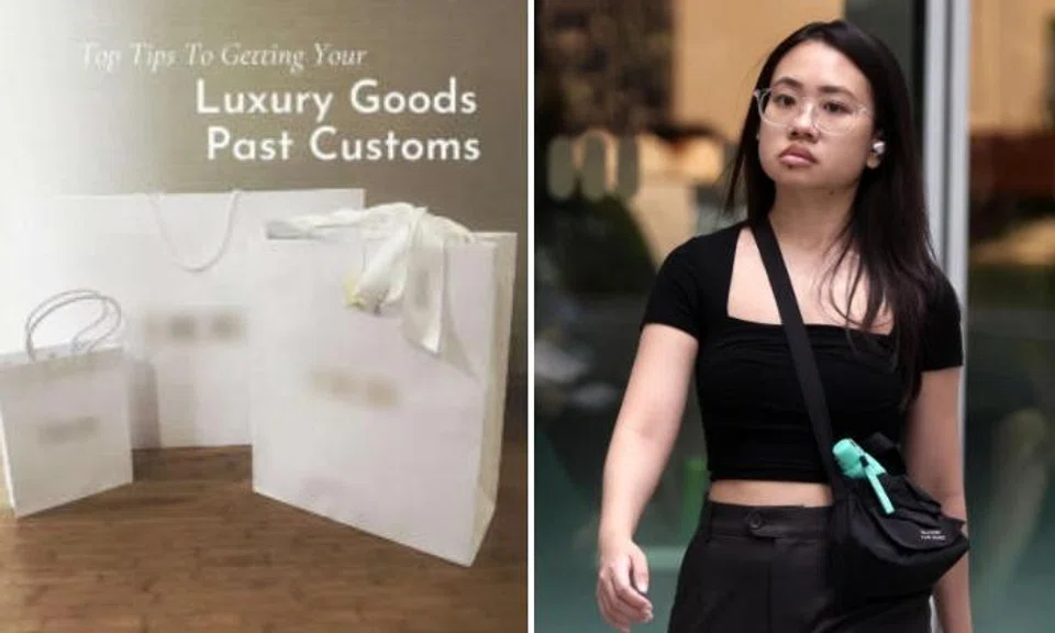 Woman who posted tips on how to smuggle luxury goods past Customs gets $18k fine for evading GST