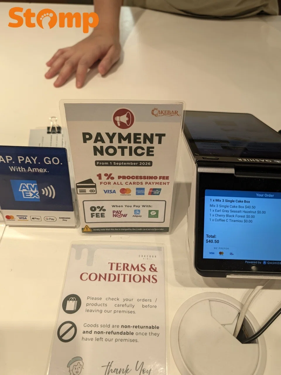 Credit card surcharge at VivoCity shop baffles shopper | Stomp