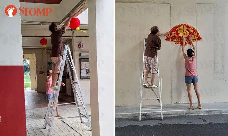 Bishan residents unite once again to decorate their block for Year of the Snake