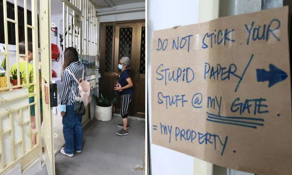 Woman, 72, very stressed by feud of over 7 years with Jurong West neighbour