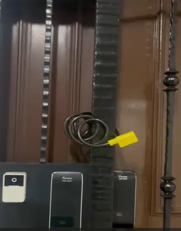 Man, 26, arrested for loan shark harassment after bicycle lock found fastened around Sembawang unit gate