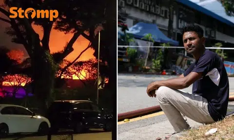 'We saw it burn down in front of our eyes': Bangladeshi worker who fled Eunos factory fire