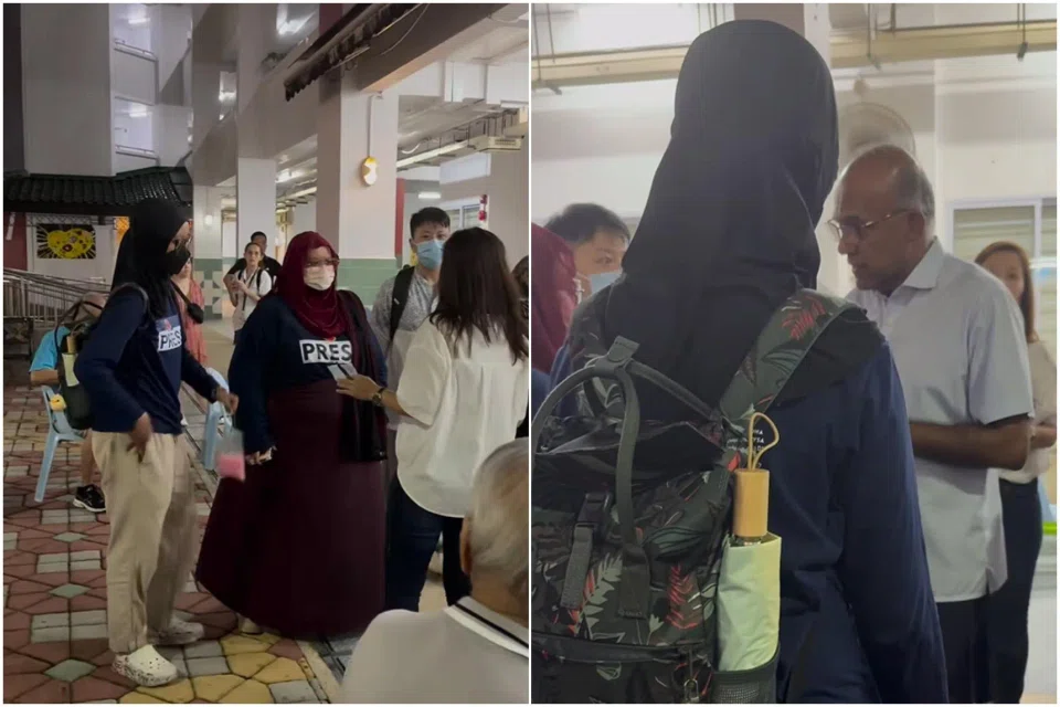 Law and Home Affairs Minister K. Shanmugam posted a video of his exchange with two women at his Meet-the-People Session.