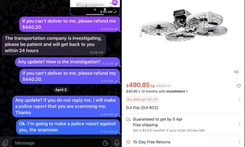 Man scammed of over $400 after Shopee seller invites him to Telegram group chat for 'cheaper deal'