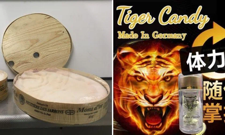 Watch out for this French cheese product and German male sex enhancement 'candy': SFA