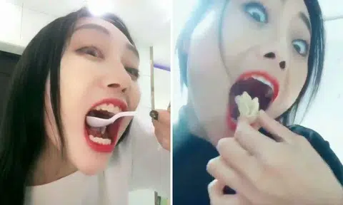 How chiobus eat: Watch and learn