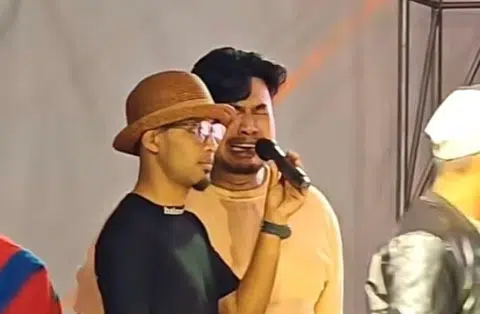 Man wins top prize in Malaysia's 'crybaby' contest