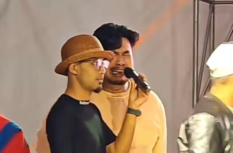 The crying contest was held to create more buzz at the Kelantan Event Expo.