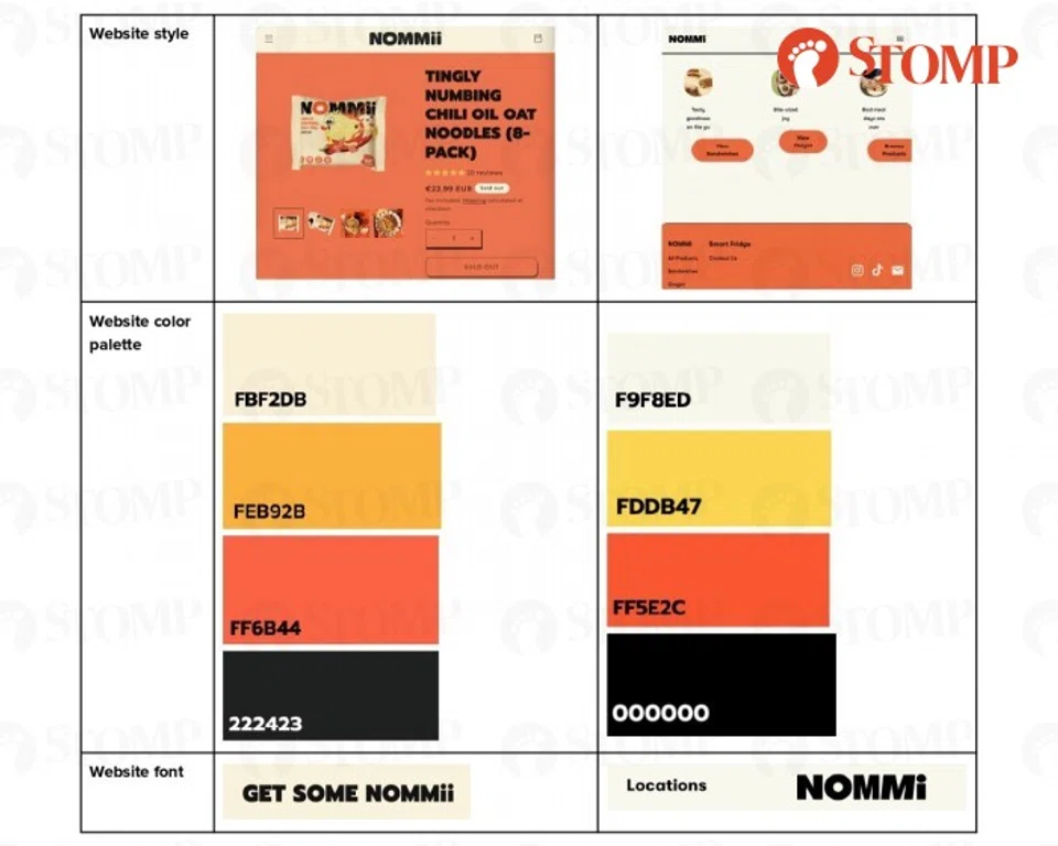 Taiwan's Nommii instant noodles co-founder calls out Singapore's Nommi for similar brand identity
