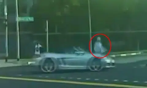 72-year-old man taken to hospital after sports car runs into him near Lakeside MRT Station