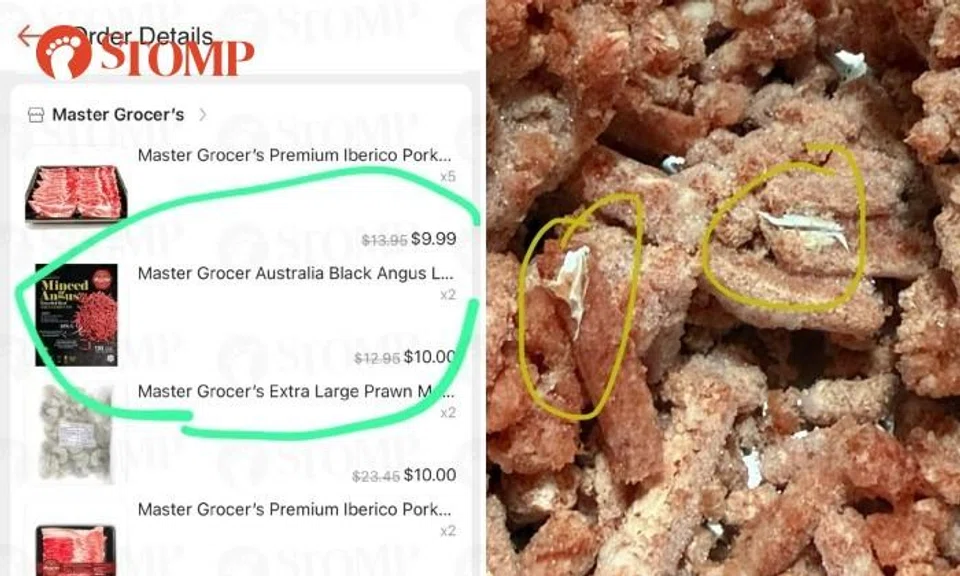 Customer finds pieces of plastic in Angus beef from Master Grocer, SFA to take enforcement action