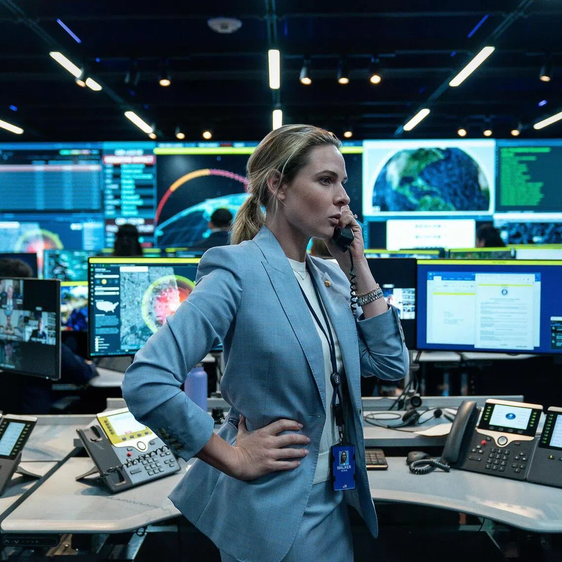 Rebecca Ferguson as Captain Olivia Walker in A House Of Dynamite..