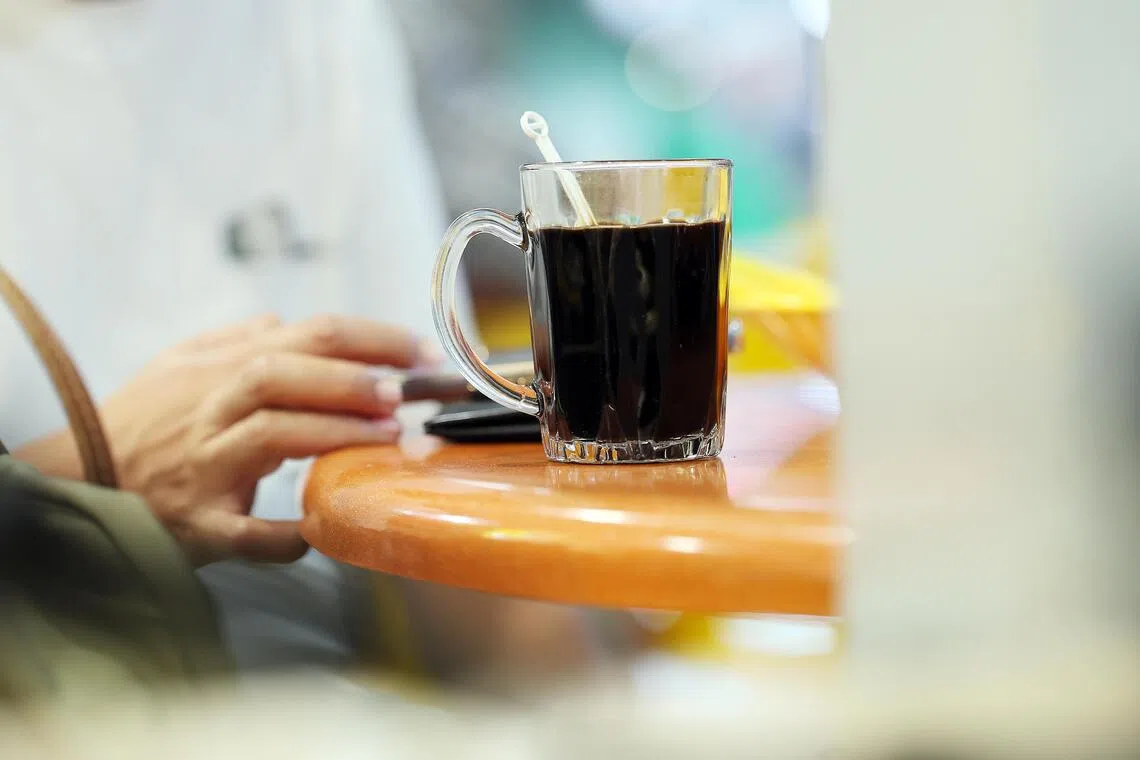 There are many ways to order a cup of kopi in Singapore. What do you say if you want a strong black coffee?
