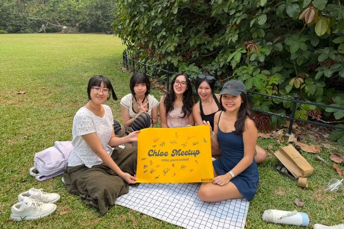 At the second meetup on Sept 19, participants signed on the same poster in a different colour.