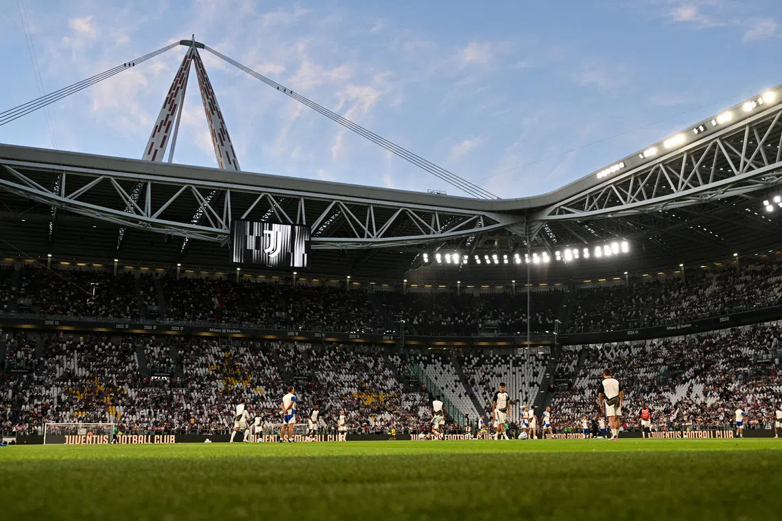 Soccer Football - Serie A - Juventus v Parma - Allianz Stadium, Turin, Italy - August 29, 2026 General view inside the stadium before the match REUTERS/Jennifer Lorenzini