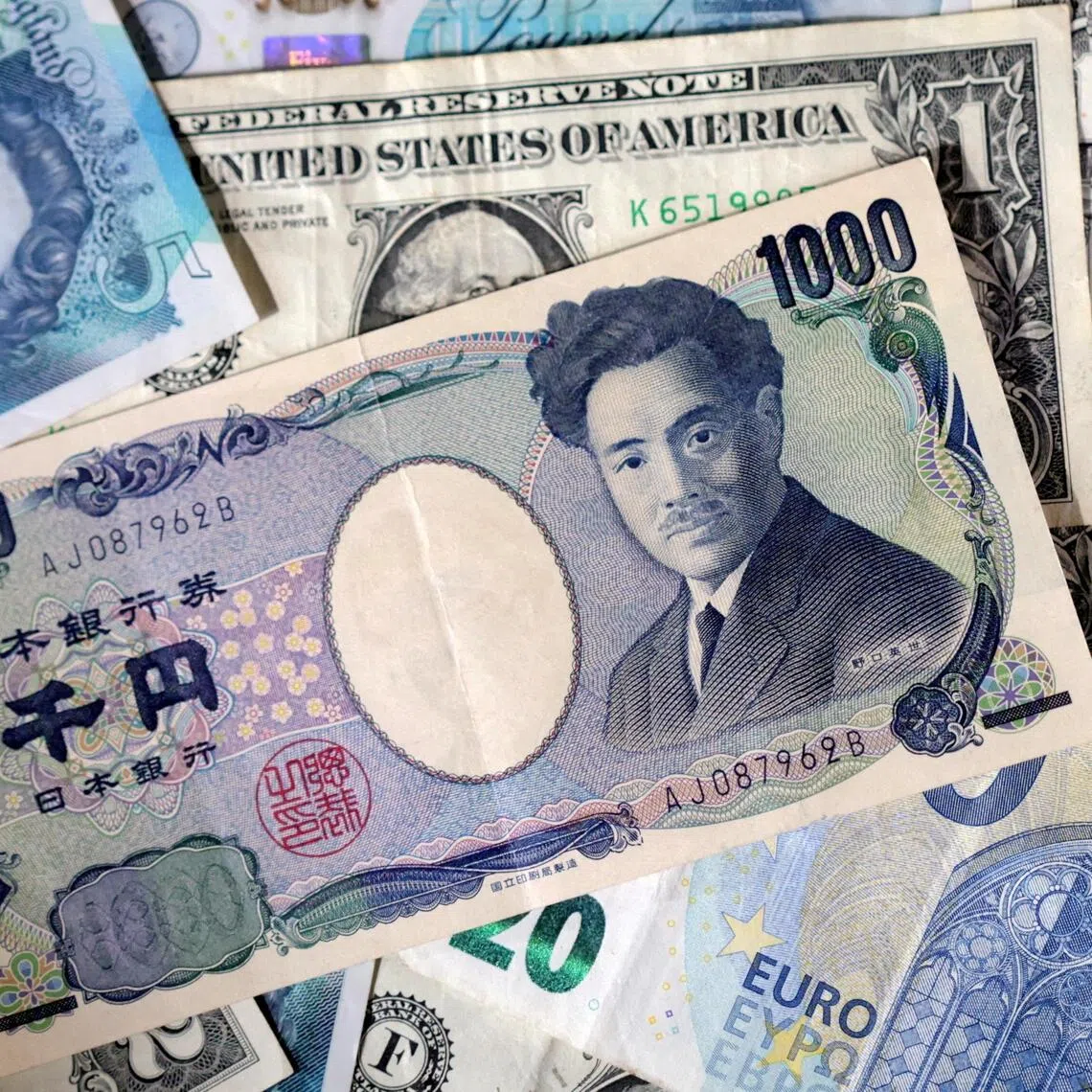 The yen traded around 158.45 versus the US dollar on Aug 7, well off the strong point of 155.23 reached on Aug 3.