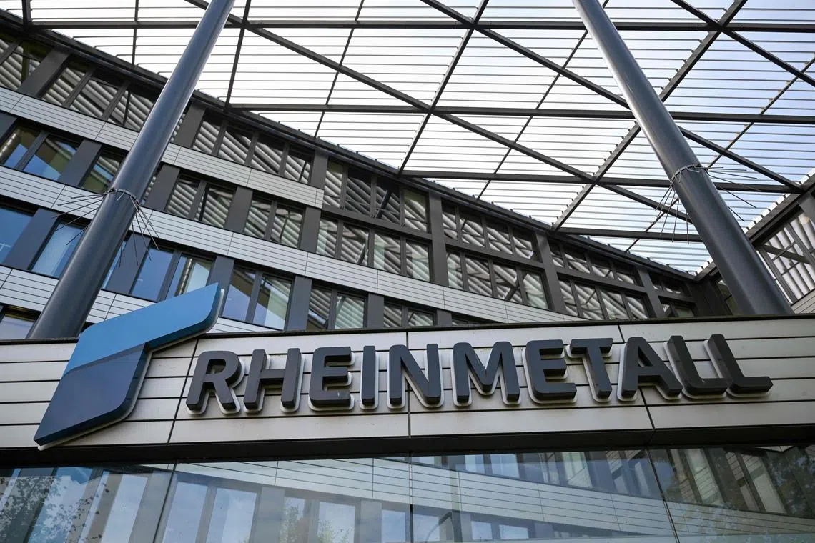 State prosecutors in Cologne said they were investigating the attack on German defence company and automotive supplier Rheinmetall.