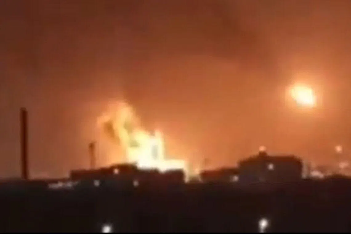 Jubail in eastern Saudi Arabia is home to one of the world's largest industrial cities, where steel and petrol are made.