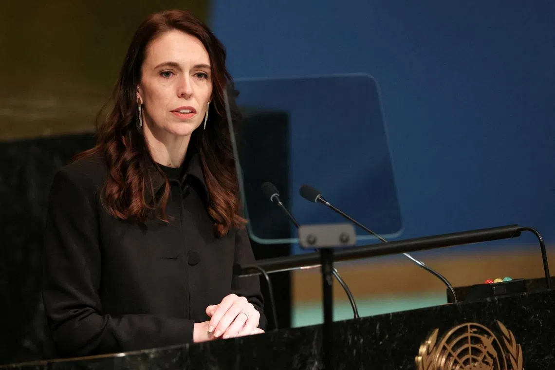 Ms Jacinda Ardern stepped down as prime minister in January.