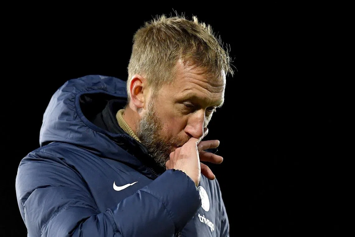Chelsea have lost six of their last eight matches in all competitions, putting Potter under pressure..