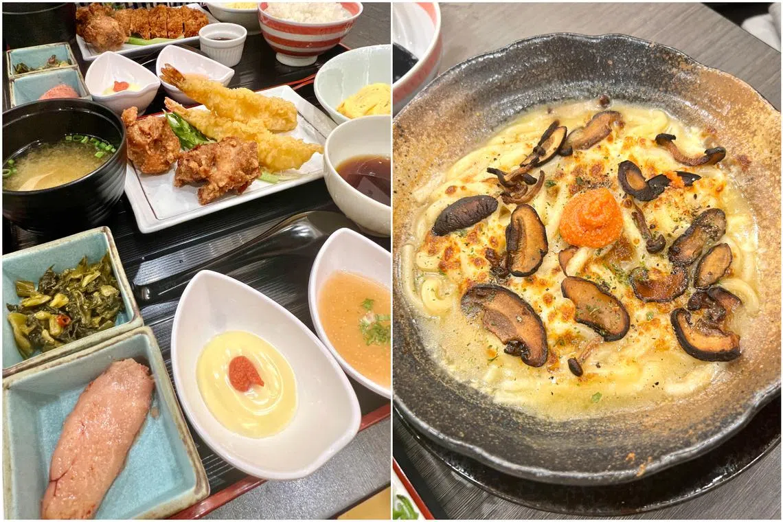 The star ingredient here is karashi mentaiko from Kyushu.