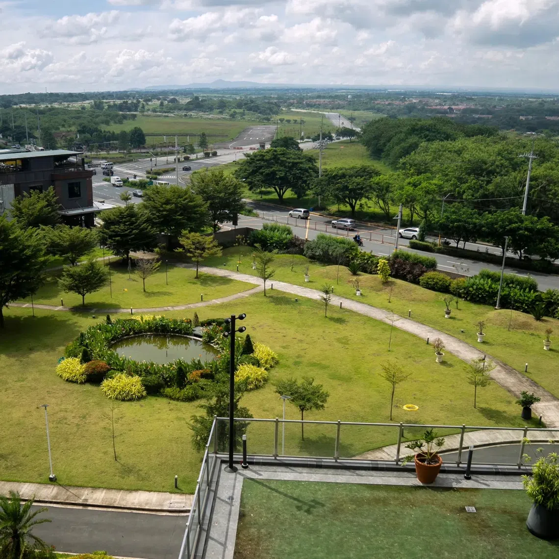 The land in front of the Brittany Hotel that forms part of Villar City.