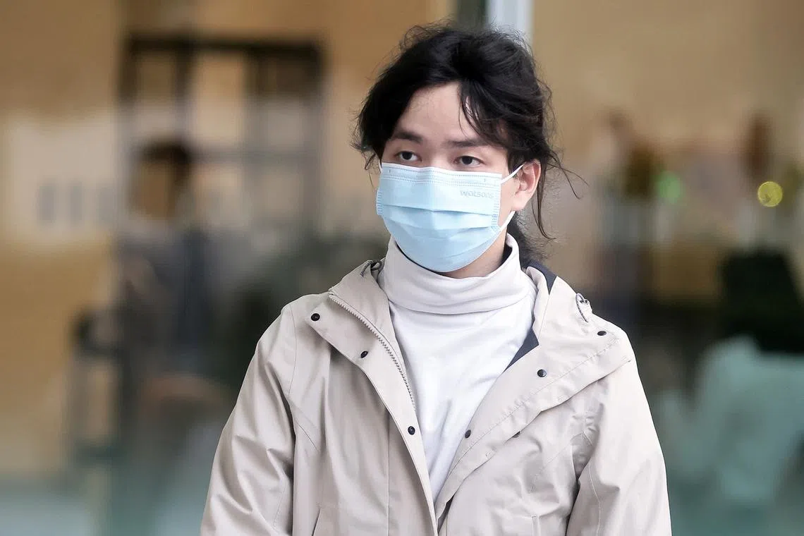 Daniel Fock Ming Chai, 28, was sentenced to 14 months’ jail on Sept 19.