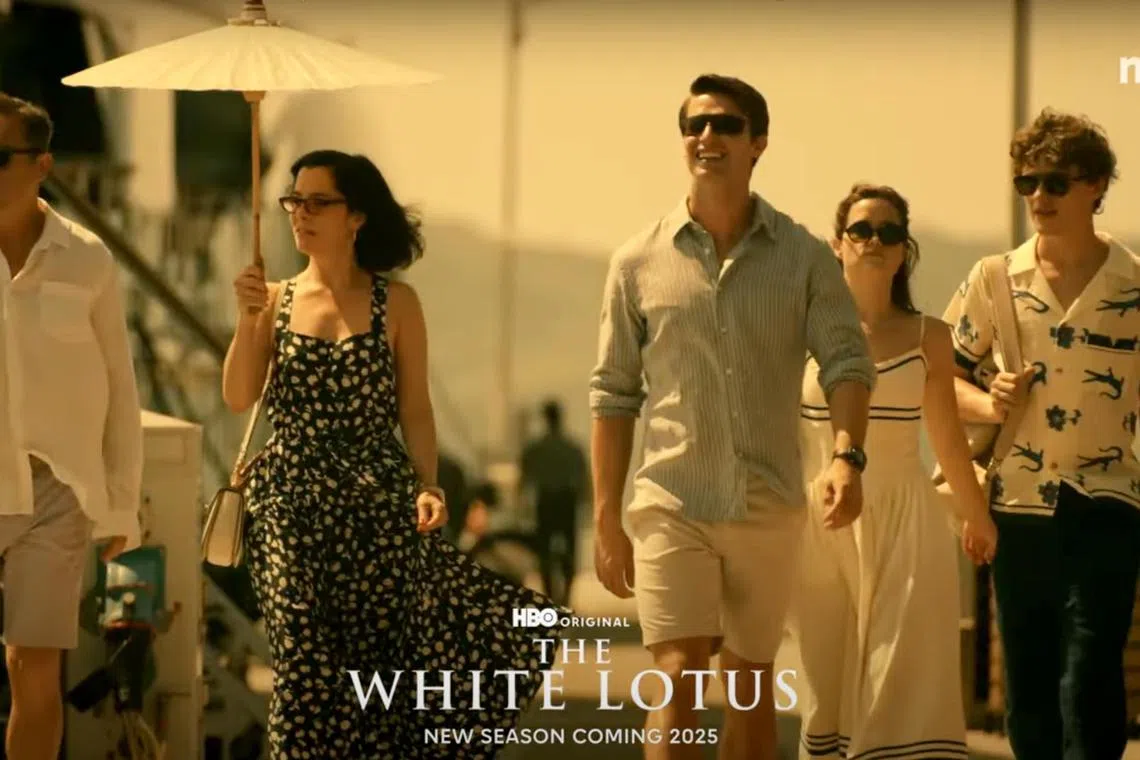 kxyellow07 - A six second teaser for an upcoming season of The White Lotus set in Thailand has drawn backlash over its yellow tint.

Credit: HBO