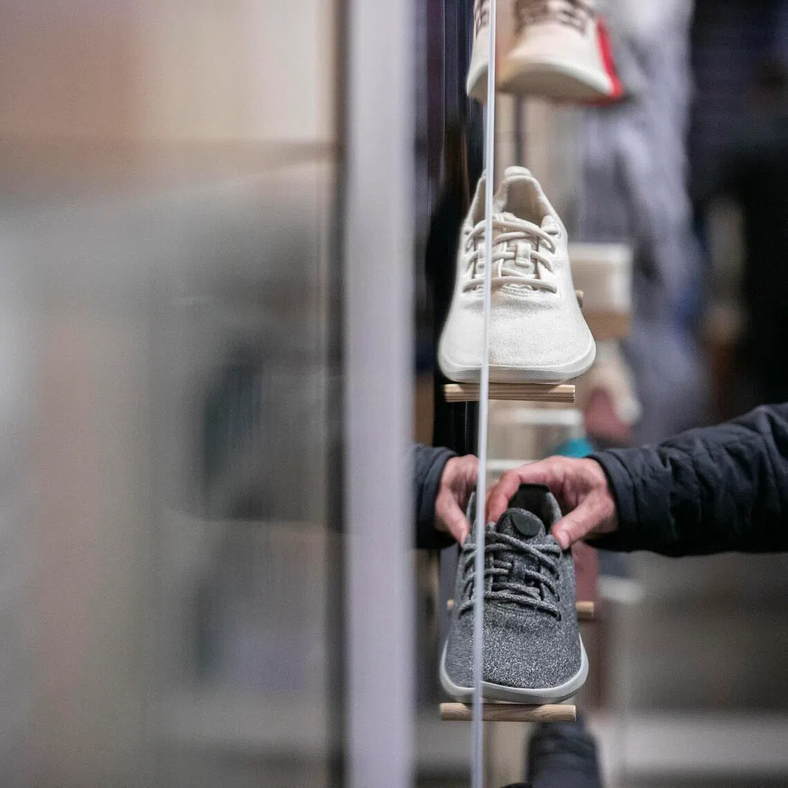 Allbirds previously seized on the business zeitgeist with its eco-friendly shoes, which were once a Silicon Valley favourite.