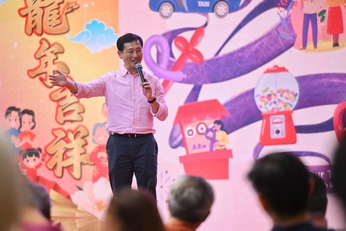 ST20240217_202450503775/lycancer/Lee Li Ying/ Azmi Athni//

Mr Ong Ye Kung, Minister for Health giving a speech at the 60th anniversary of Singapore Cancer Society at Our Tampines Hub on Feb 17. 

ST PHOTO: AZMI ATHNI
