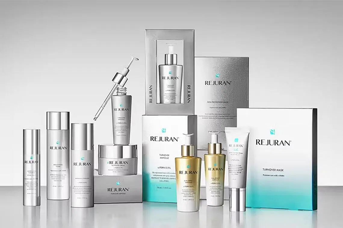 South-Korean treatment Rejuran’s popularity drove the early days of the PDRN craze. The brand later expanded into topical skincare.