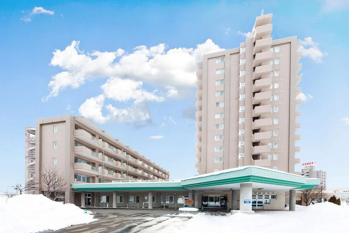 First Reit's newly acquired Japan nursing home - Hikari Heights Varus Kotoni, located near Sapporo city centre.