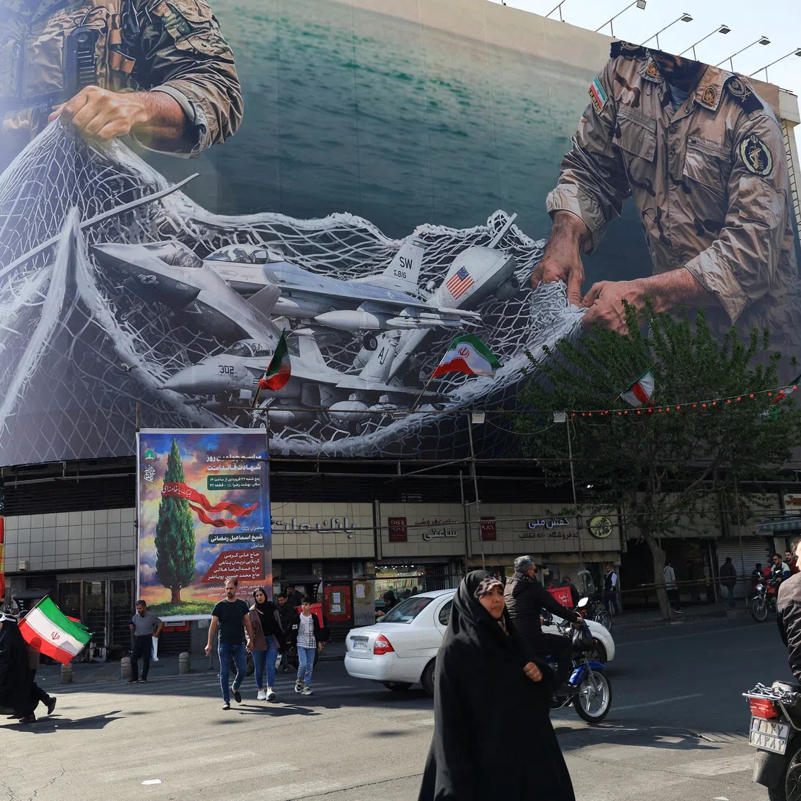 The attacks followed President Donald Trump’s vow earlier in the day to retaliate against Iran for firing on US troops.