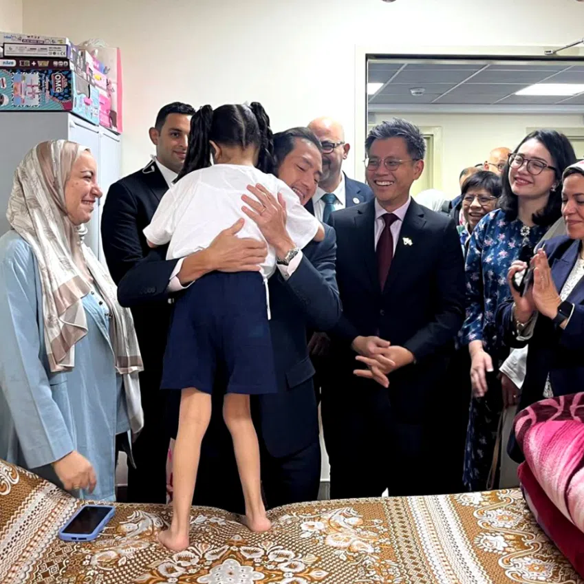 A Singaporean team of healthcare professionals specialising in treating children visited Nasser Institute Hospital in Cairo, Egypt, between Sept 20 and 22.