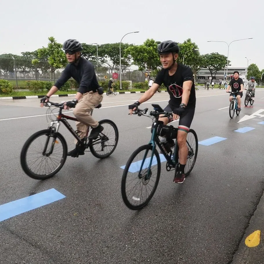 Work to extend the lane will begin in November, said the Land Transport Authority.