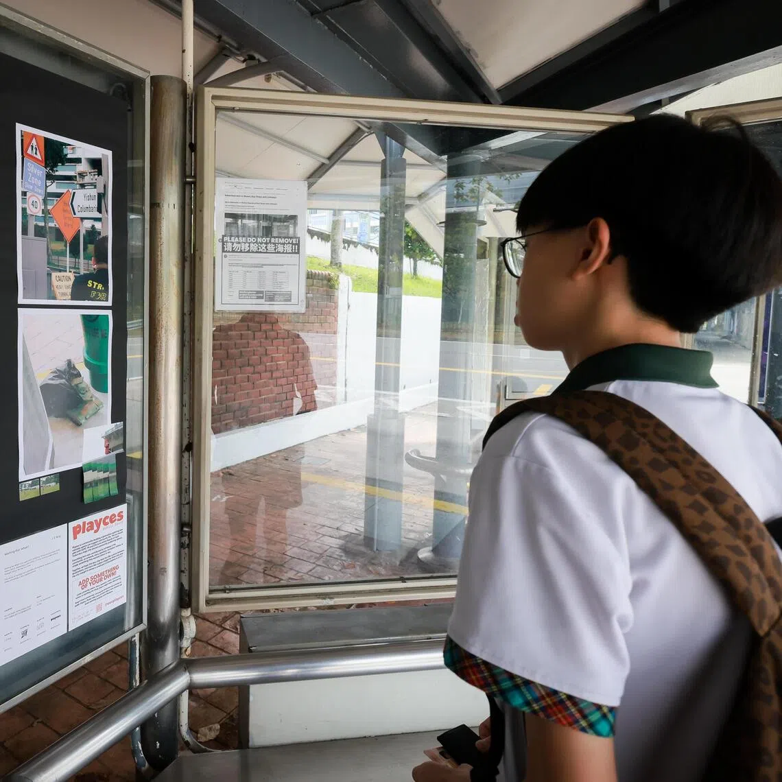 The creative works are part of an initiative launched in July to encourage community participation in public spaces.